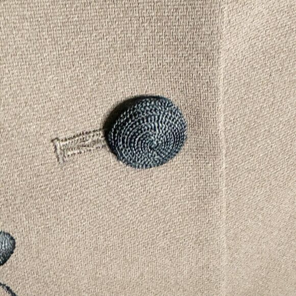 Le‎ Suit Size 8P Skirt Suit 8 Petite Blazer Jacket Embroidered Career Women's - Picture 6 of 10